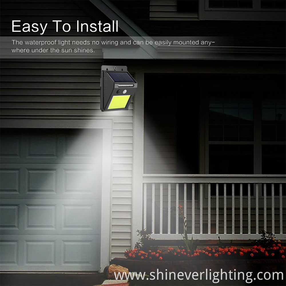 High-quality solar security lights